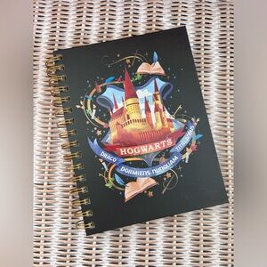 #10 Harry Potter Hogwarts spiral notebook.